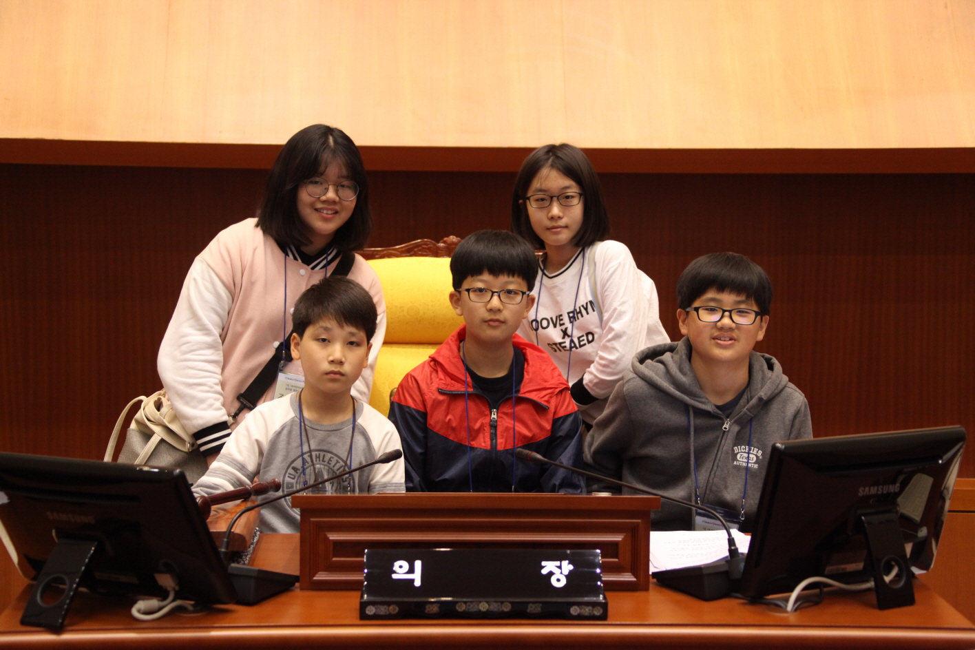 선덕중학교 의회방문 - 3