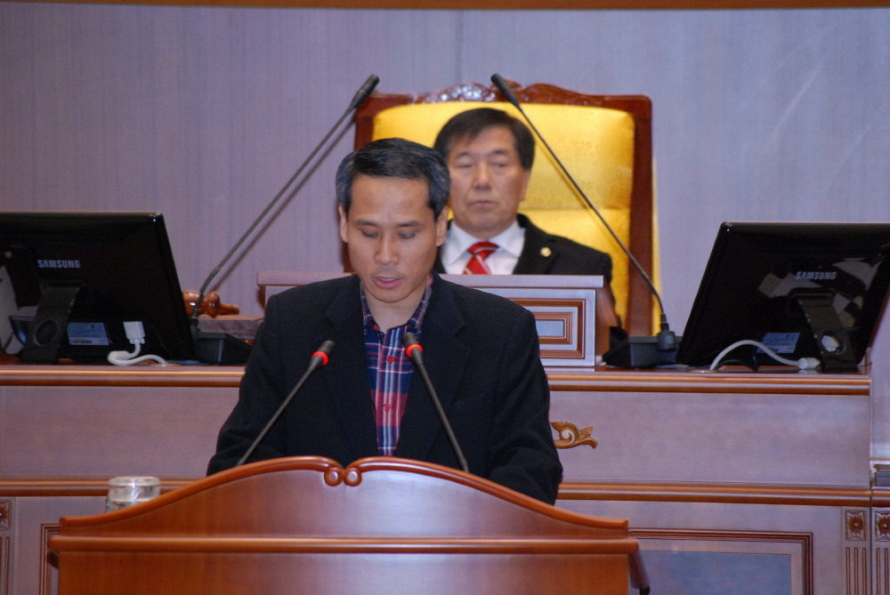 도봉구의회, 신창용의원 5분발언 실시 - 1