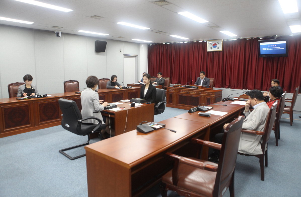 제260회 도봉구의회 임시회중 운영위원회 - 2