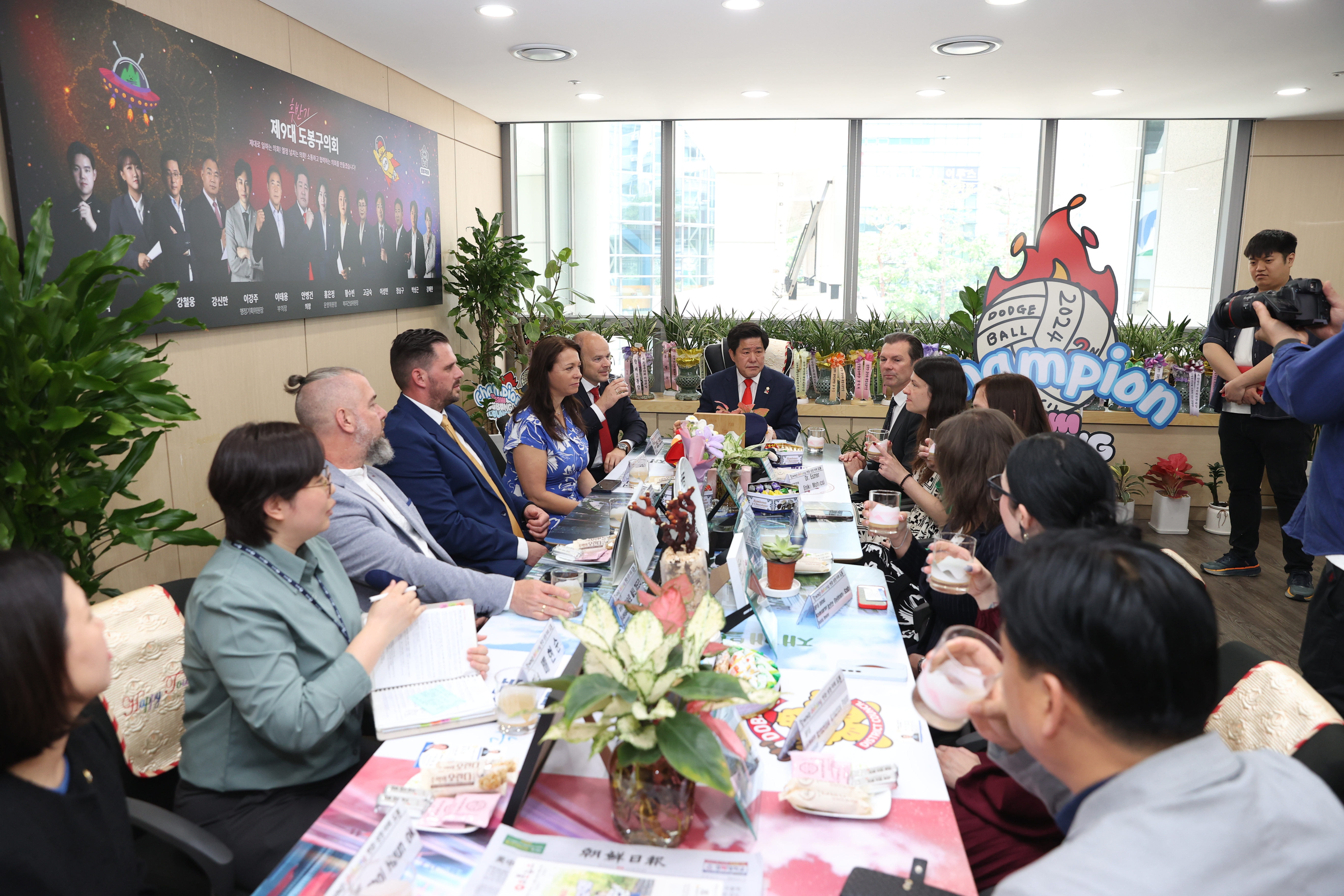 헝가리 부다페스트 18구역 대표단 방문 - 3