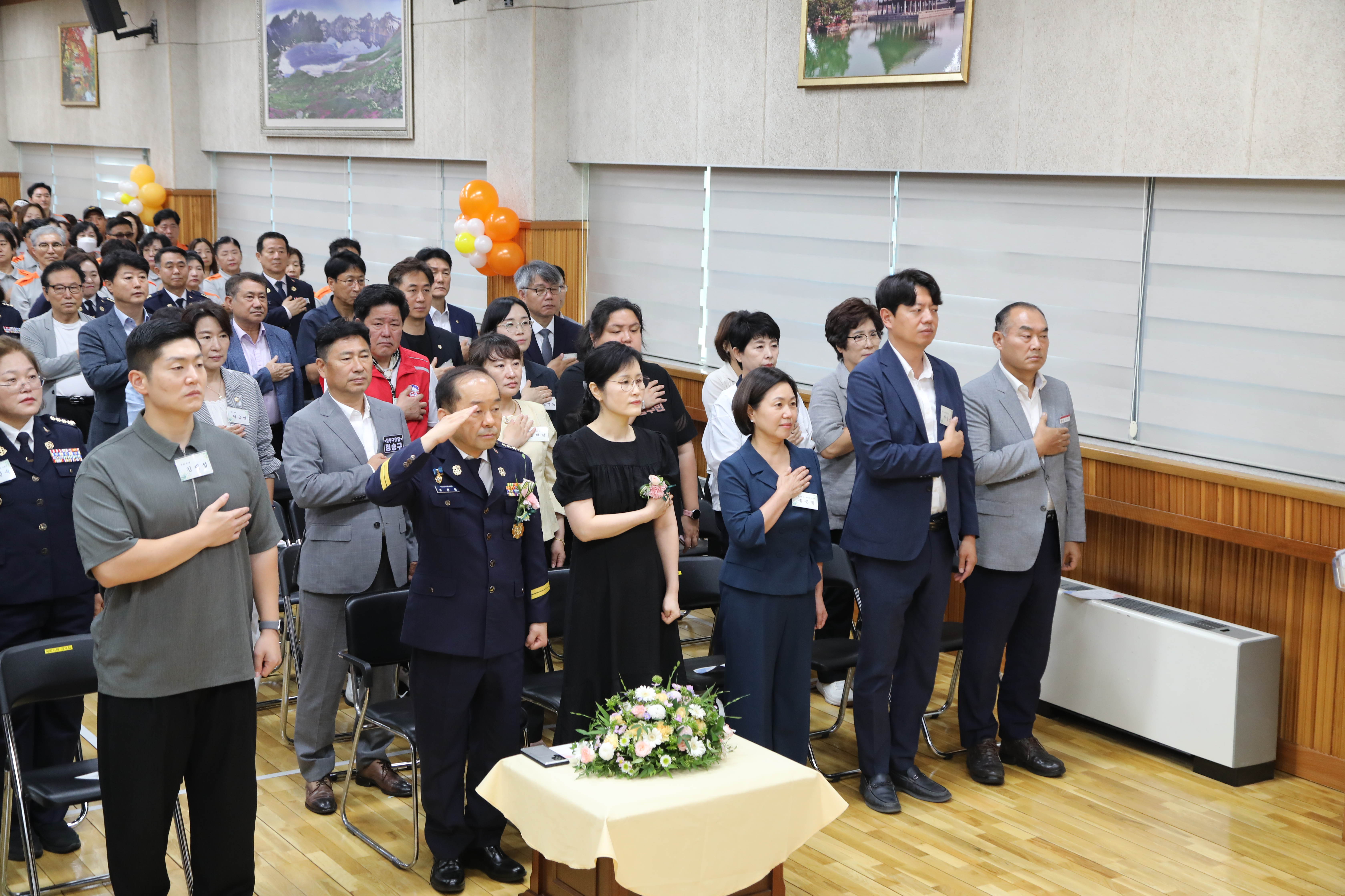 도봉소방서 의용소방대장 퇴임식 - 3