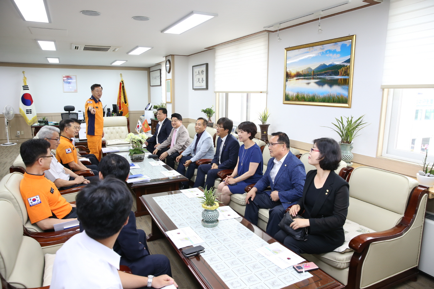 제8대 전반기 의장단 유관기관 방문 - 1