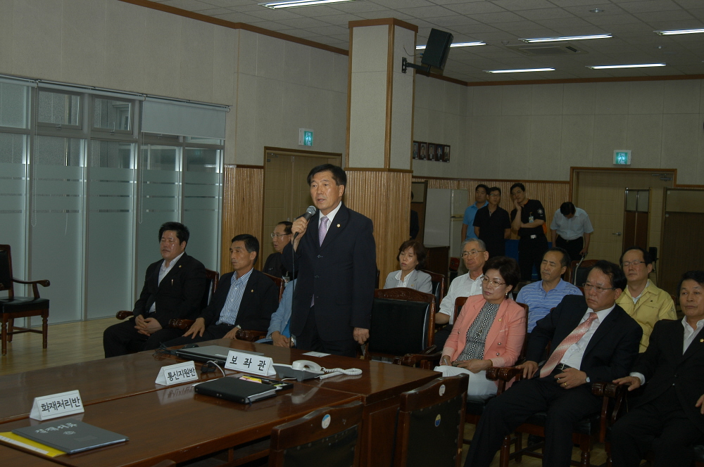 2011년 을지연습 참관 - 1