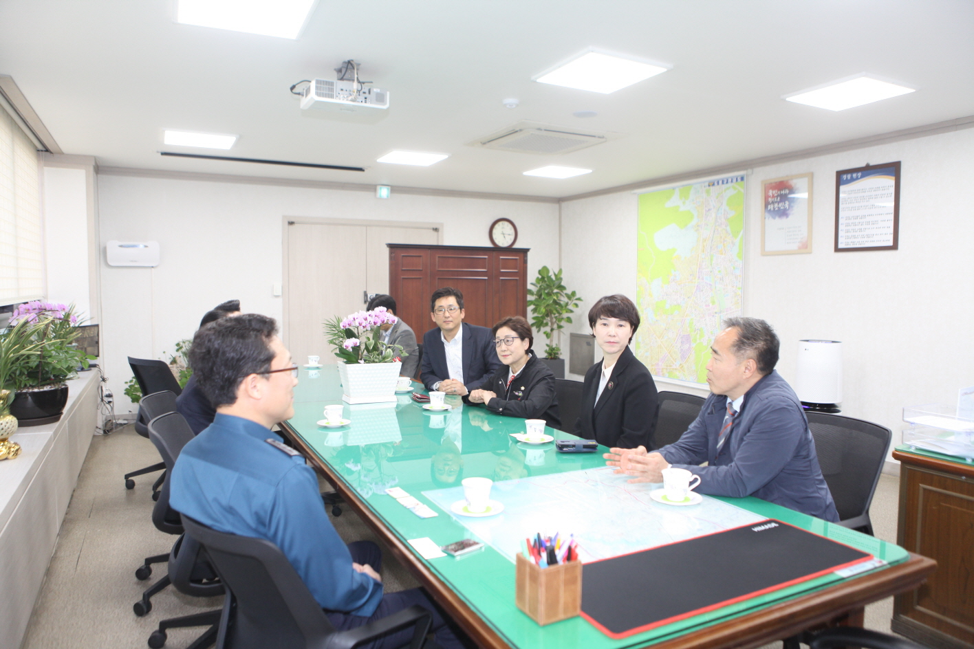 도봉구의회 의장단 도봉경찰서 방문 - 3