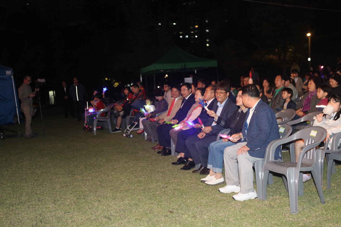 초안산 가을밤 음악회 개회  - 4