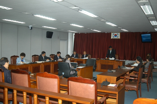 제208회 도봉구의회 임시회중 재무건설위원회