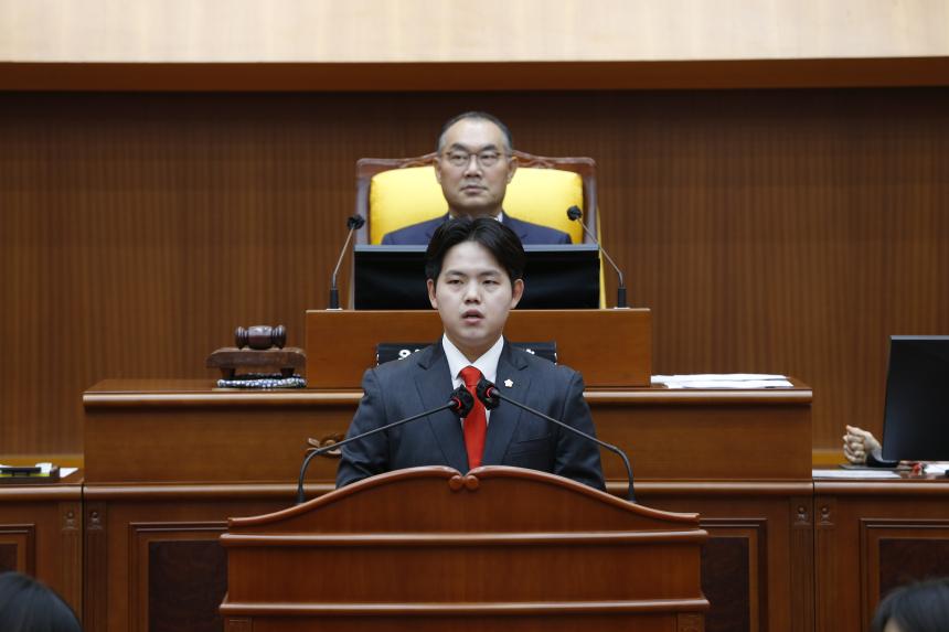 [제327회 정례회] 제1차 본회의 5분발언
