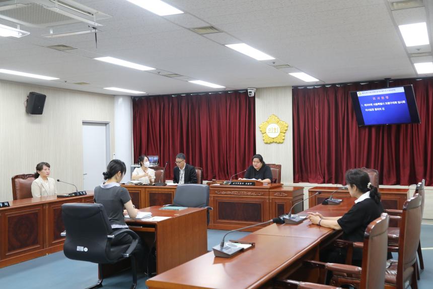 제355회 임시회 폐회중운영위원회