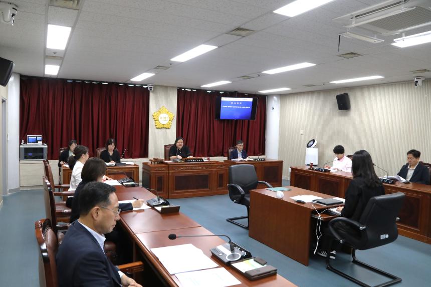 제357회 정례회 폐회 중 운영위원회