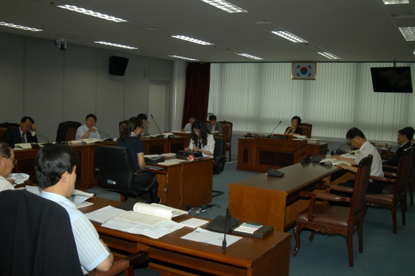 제190회 도봉구의회 1차정례회중 재무건설위원회