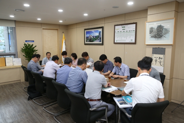 동부간선도로 지하차도 건설에 따른 교통문제 해소대책 회의